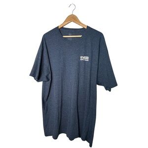 VANS XXL Men’s Blue T-Shirt with Back, bold VANS printing
